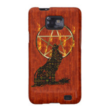 Wolf Pentagram Samsung Galaxy S2 Cases