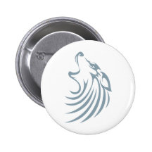 Wolf Shirts | Cool Custom Wolf Shirts Logo Pins