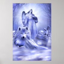 Wolf Spirit Poster