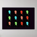 Wolfgang Amadeus Mozart Collage Print