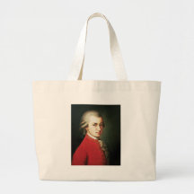 Wolfgang Amadeus Mozart Tote Bags