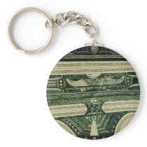 Wölfli 'Petrol' Fine Art Key Chains