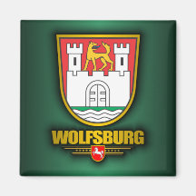 Wolfsburg Refrigerator Magnet