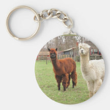 Wolly Llamas ~ keychain