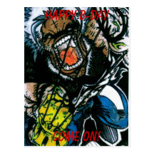 WOLVE escoporo Postcard