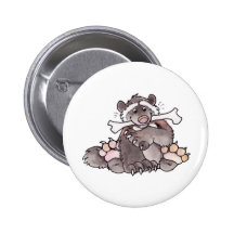 Wolverine heureux badge avec épingle