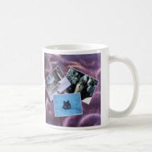 Wolves Collage Coffee Mug
