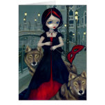 "Wolves of Venice" Greeting Card cards