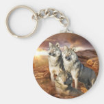 Wolves Trio Key Chains