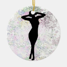 Woman6 WhiteOut Ornament