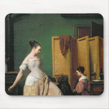 Woman at her Toilet, 1835 Mouse Pad