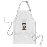 Woman chef Birthday cake Aprons