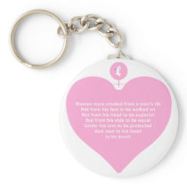 Woman Created Key Chains