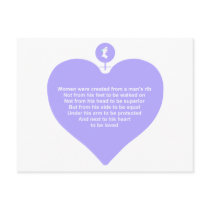 Woman Created Post Cards