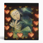 Woman In Dream 3 Ring Binder