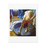 Woman In The Bath postcard