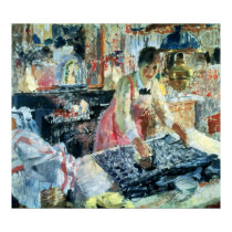Woman Ironing, 1912 posters