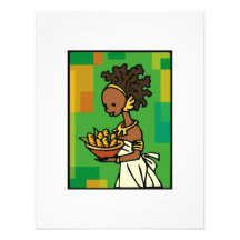 Woman Kwanzaa Invite