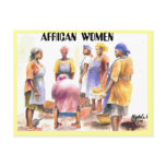 woman of african 2, AFRICAN  WOMEN Postcards