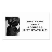 WOMAN OF FASHION BUSINESS CARD business cards