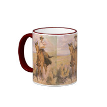 Woman on Horse by William Herbert Dunton Coffee Mugs