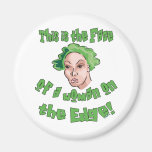Woman on the Edge Magnet