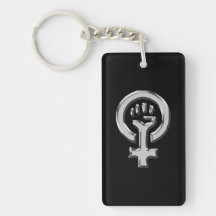 Woman Power Keychain