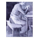Woman praying by Vincent van Gogh Post Cards