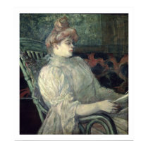 Woman Reading posters