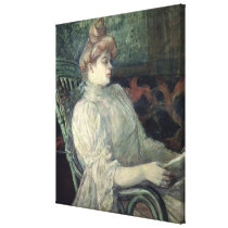 Woman Reading canvas prints