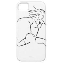Woman Run Fierce iPhone 5 Cover