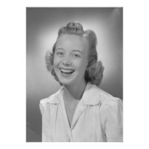 Woman Smiling Personalized Invite