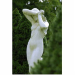 Woman statue in the garden cut outs