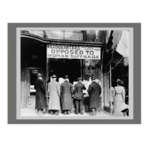 Woman Suffrage - Headquarters - Opposed To Postcard