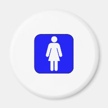 Woman Symbol Fridge Magnet