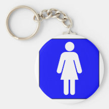 Woman Symbol Keychains
