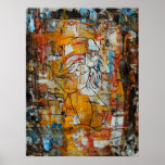 Woman Waiting I - Canvas Print