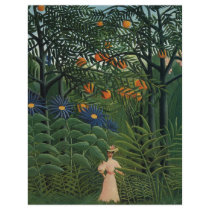 'Woman Walking in an Exotic Forest' Flyers
