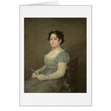 Woman with a Fan, c.1805-06 (oil on canvas) Cards