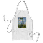 Woman with a Parasol - Madame Monet and Her Son Aprons