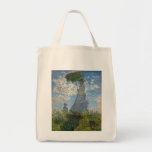 Woman with a Parasol - Madame Monet and Her Son Tote Bags