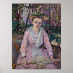 Woman with an Umbrella, 1889 Poster