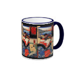 Woman with Cat - Japanese Art - Utagawa Kuniyoshi Coffee Mugs