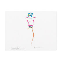 womaninblue post cards
