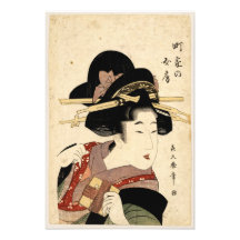 woman's portrait (machiya no nyobo) photo