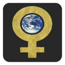 womans world square stickers