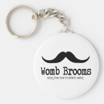 Womb Brooms Keychain