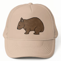 Wombat Graphic Mesh Hats