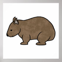 Wombat Graphic Print