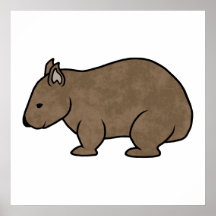 Wombat Graphic Print